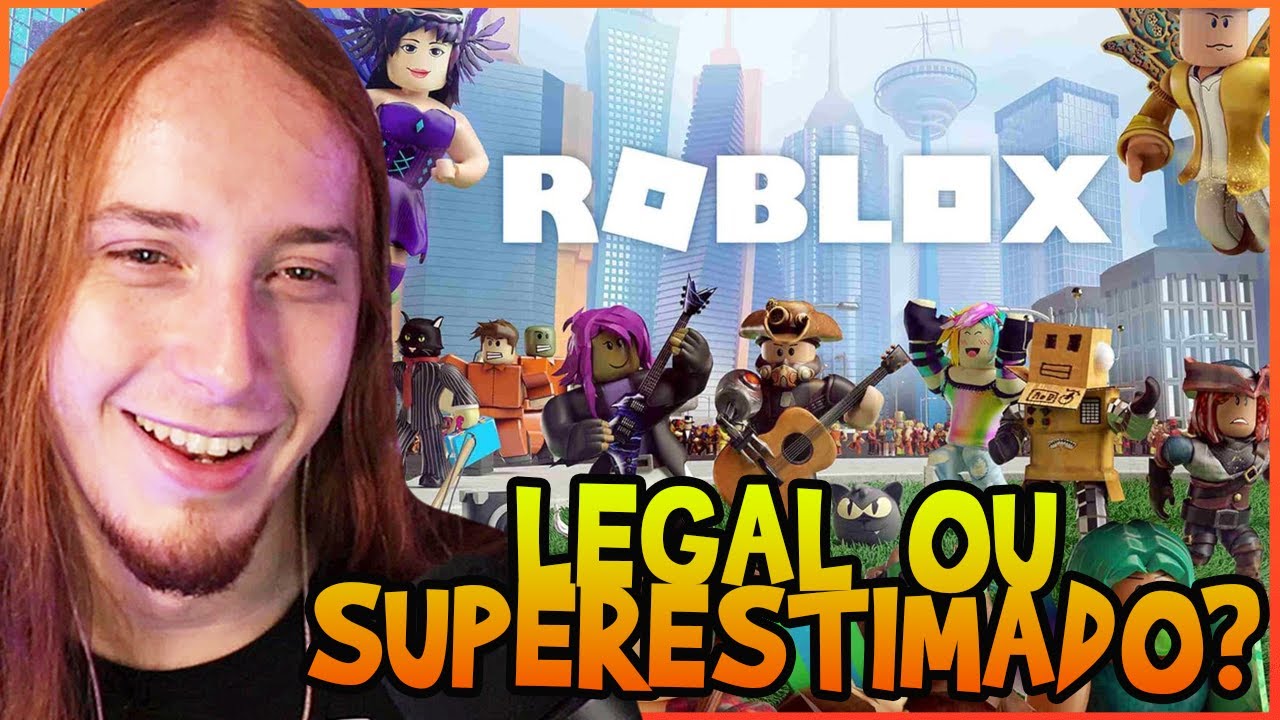 JOGANDO ROBLOX PELA PRIMEIRA VEZ!