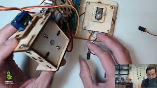 S2E1C - Upgrade base motor to a metal servo to fix the servo jitter issue Arduino Robot Wood Arm