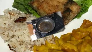 Pritong Bangus | Sinangag | Ginataang Kalabasa | 3 in 1 MEAL | Simple Meal