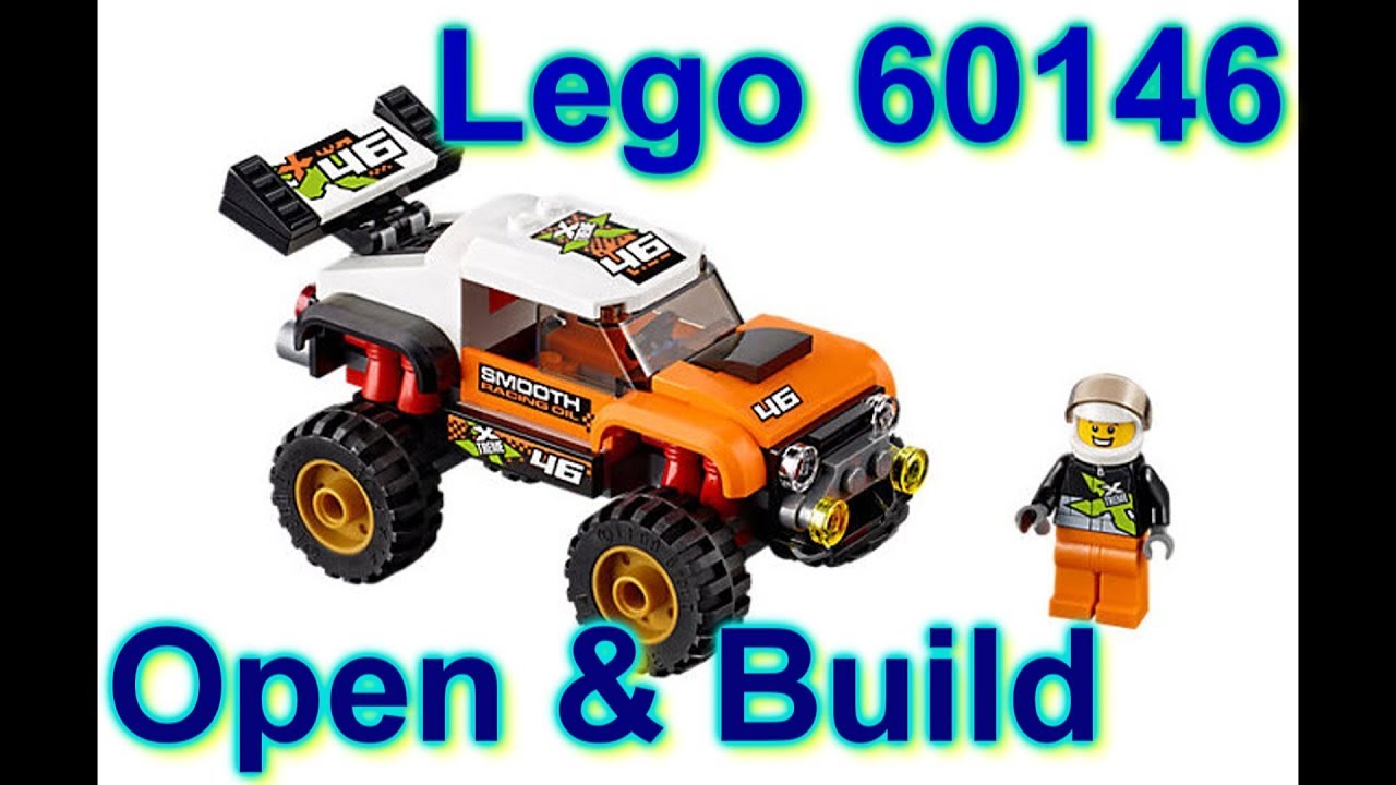 Lego City 60146 Stunt Truck Open and Build Stop Motion Animation