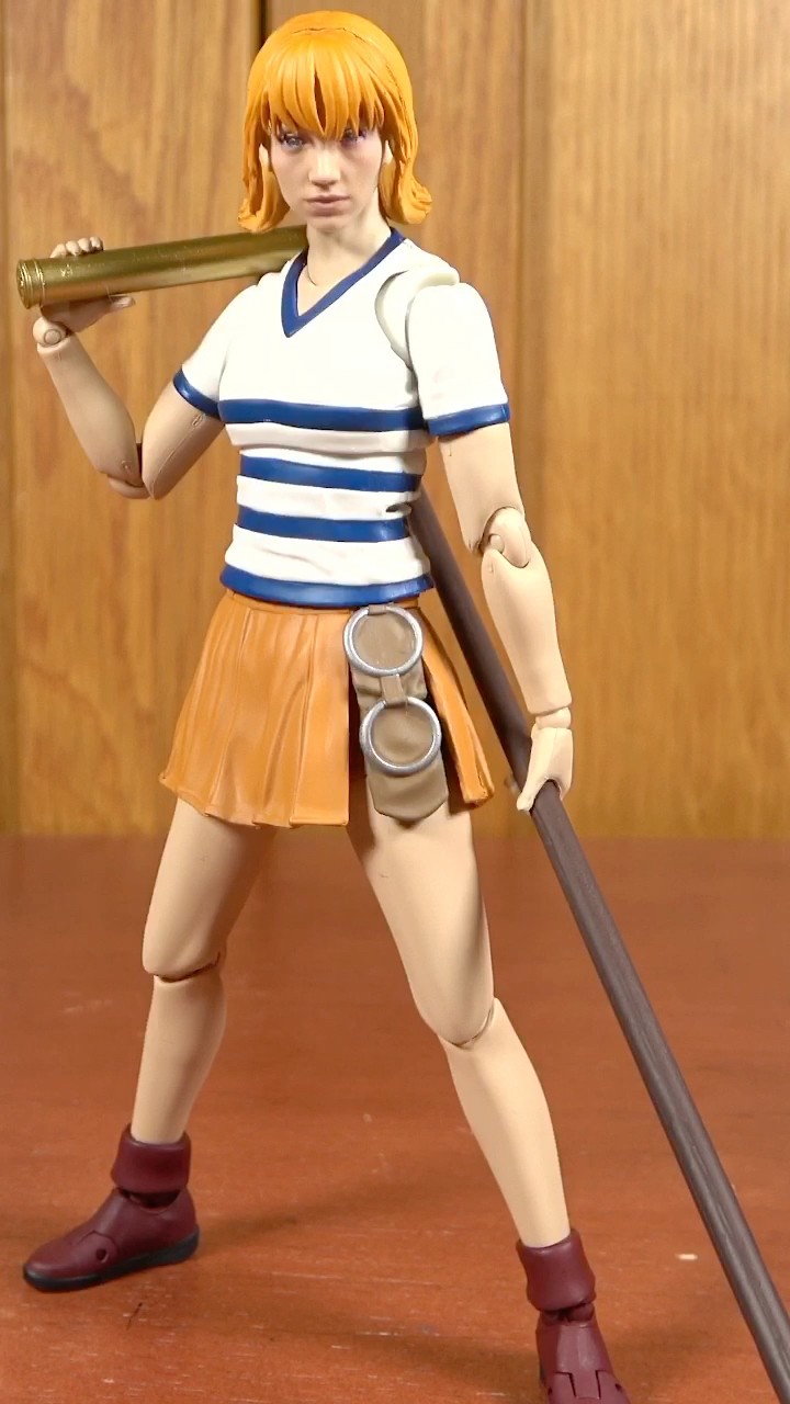 【未開封】Netflix ONE PIECE ナミ　SH Figuarts Bandai Netflix One Piece SHFiguarts Nami Action Figure