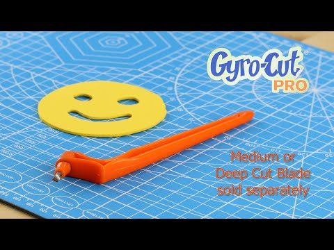 GYRO-CUT craft tool + TWO blade packs Gyrocut Cutting Decoupage