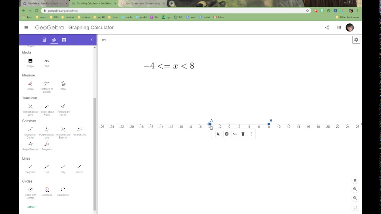 GG number line graphs - YouTube