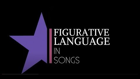 Figurative Language in Popular Songs
