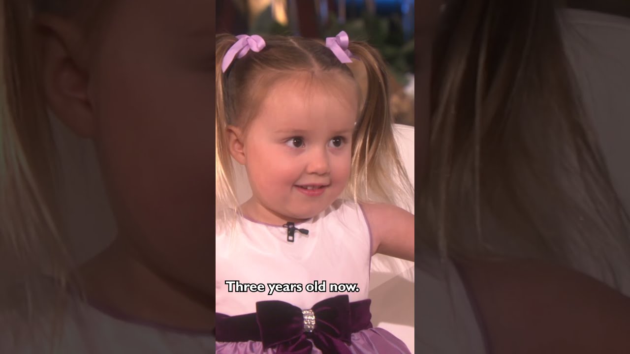 Adorable 3 Year Old Periodic Table Expert Brielle Ellen