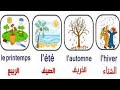 ‫فصول السنة والطقس‬ Les saisons et le temps