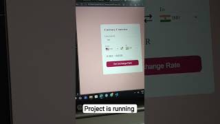 Project is running for using HTML, CSS, Javascript #viral #coding #project