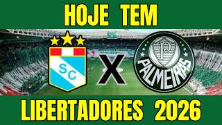 HOJE TEM PALMEIRAS CONTRA SPORTING CRISTAL AO VIVO - PROVÁVEL ESCALAÇÃO