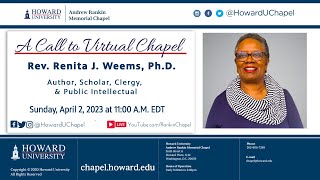 Rev. Renita J. Weems, Ph.D. | Andrew Rankin Memorial Chapel | Howard University