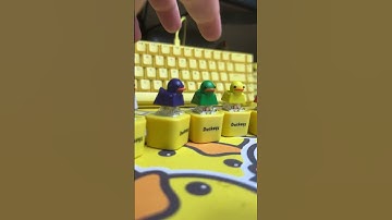 Quack Up Your Keyboard with These Adorable DuckeyCaps! 🦆✨