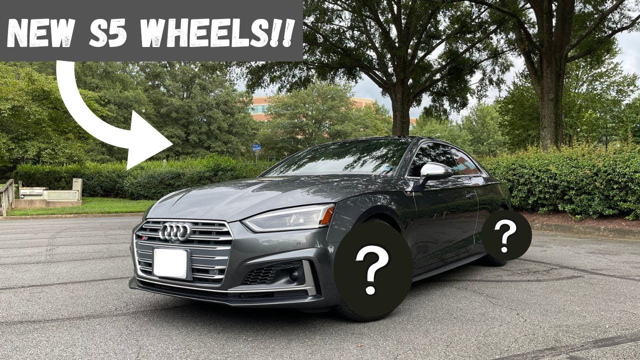 NEW Wheels for the Audi S5! Looks AMAZING!