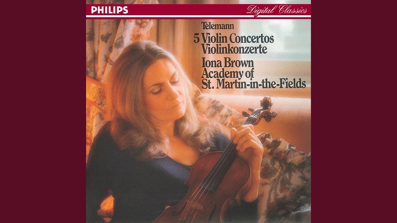 Telemann Violin Concerto No. 9 in G Minor I. Allegro YouTube