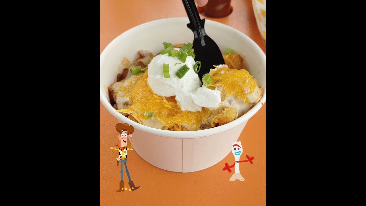 Disney Food's "Totchos" from Woody's Lunch Box