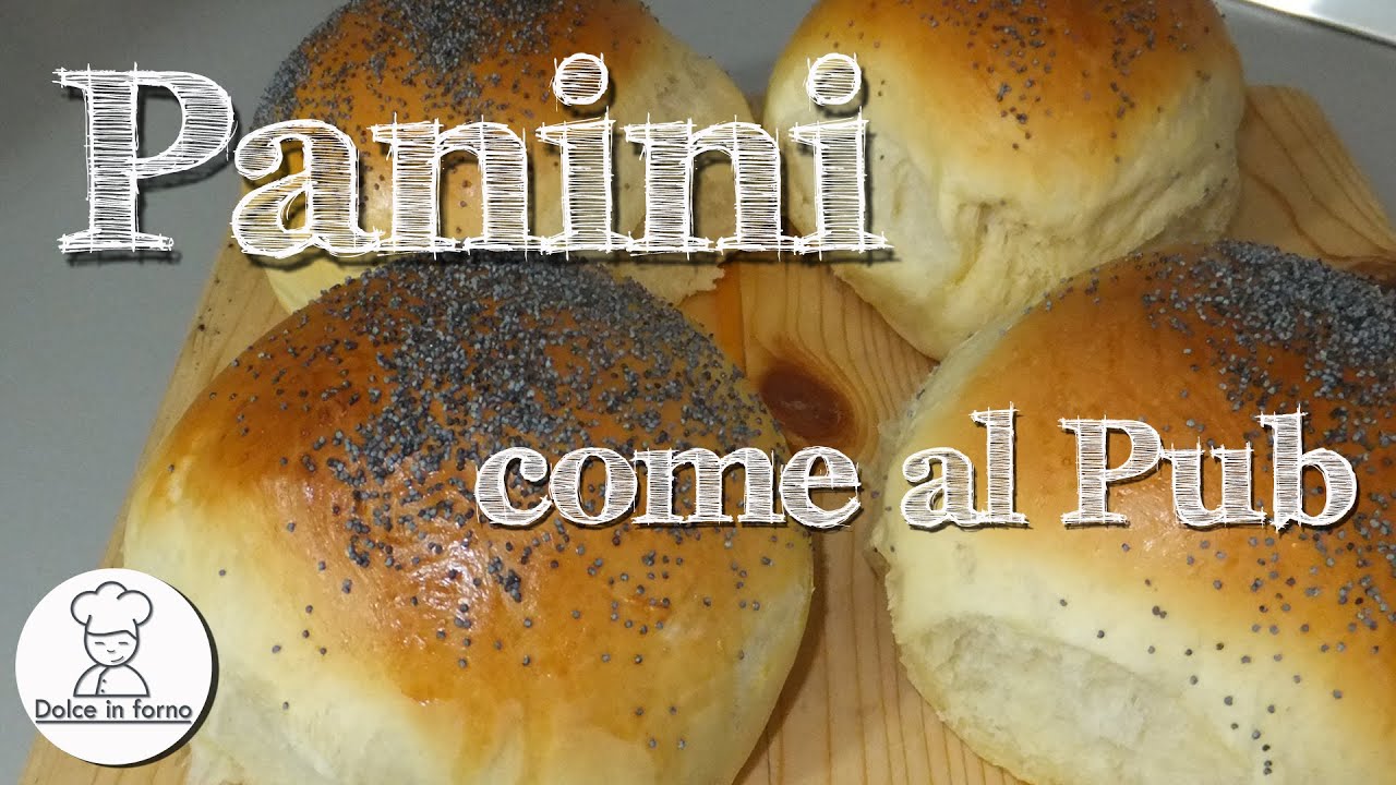 Panini Come Al Pub Per Hamburger Perfetti Youtube