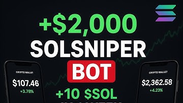Passive Memecoin Profits with SolSniper Bot on Solana 🚀 (Full Setup & Results)
