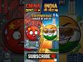 Isliye China India se darta hai? 😱 #geopolitics #animation #shorts #viral #countryballs