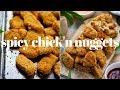 SPICY VEGAN CHICK'N NUGGETS [MADE WITH SEITAN, SOY FREE] | PLANTIFULLY BASED