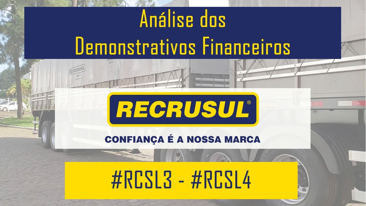 Recrusul Análise dos demonstrativos Financeiros 