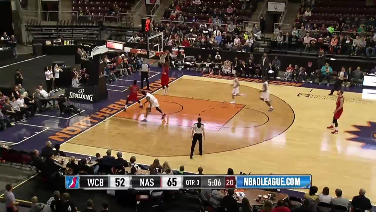 Alec Brown with 4 Blocks against the Suns