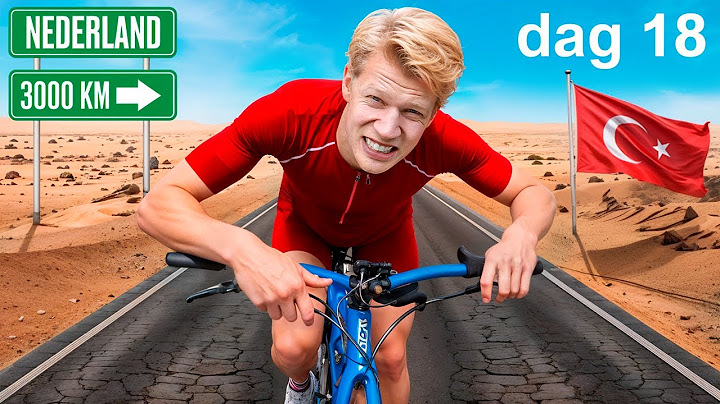 Ik Fietste Naar Turkije... (3000 kilometer)