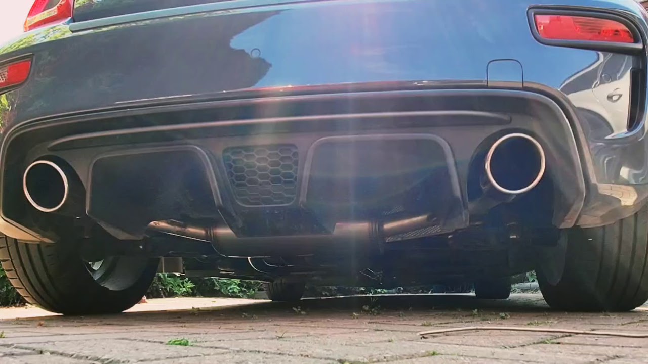 Abarth 595 competizione with s260 hybrid turbo exhaust sound