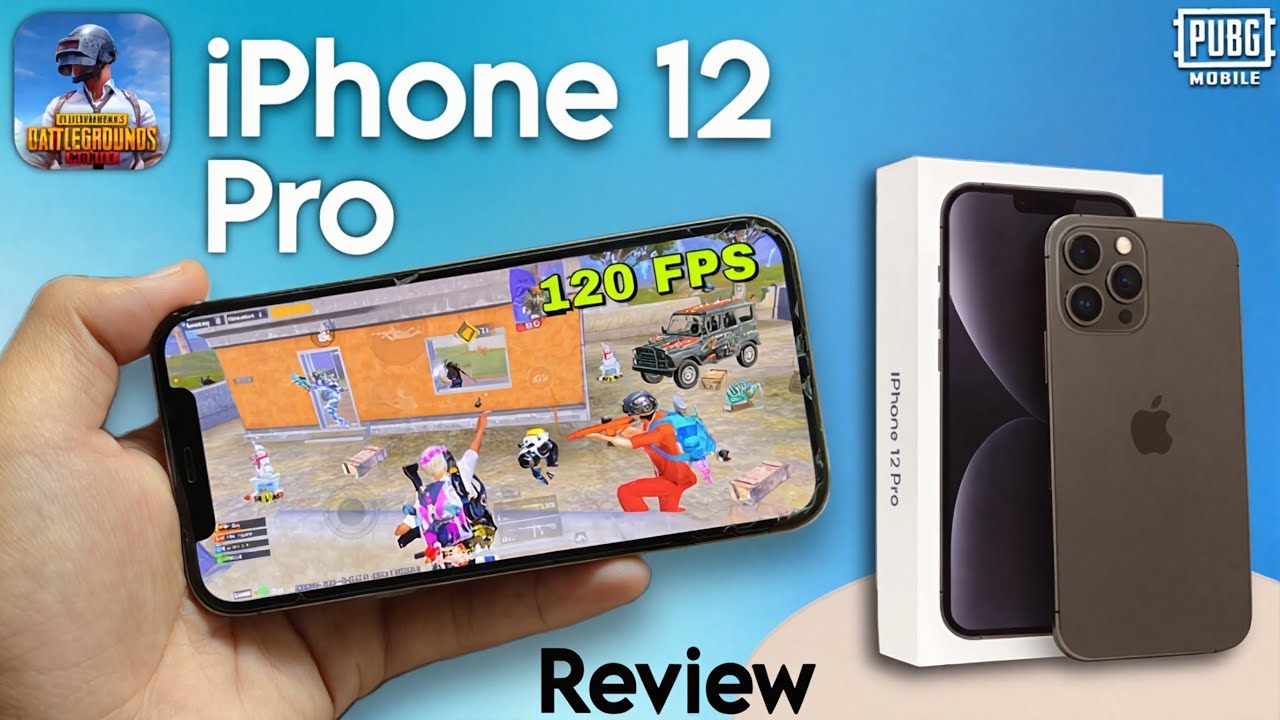Обзор игрового iPhone 12 Pro в 2025 году | Тест графики iPhone 12 Pro PUBG FPS