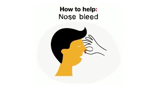 How To Help Someone With A Nosebleed | British Red Cross | First Aid