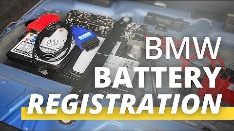BMW Battery Registration: How And Why