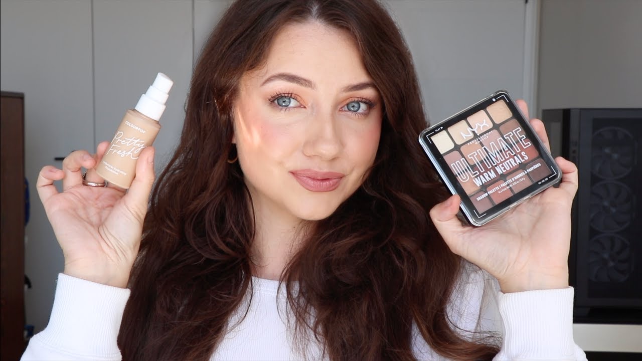 NYX Ultimate Eyeshadow Palette Warm Neutrals | Elf Halo Glow Beauty Wands| ColourPop Pretty Fresh