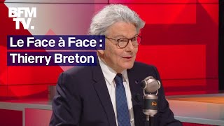 Choose France, Ukraine, concurrence étrangère... L'intégralité de l'interview de Thierry Breton