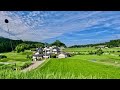 Beautiful Scenery of Japan - Japanese Countryside Village Nakatsugawa, Gifu Walking Tour [4K HDR]