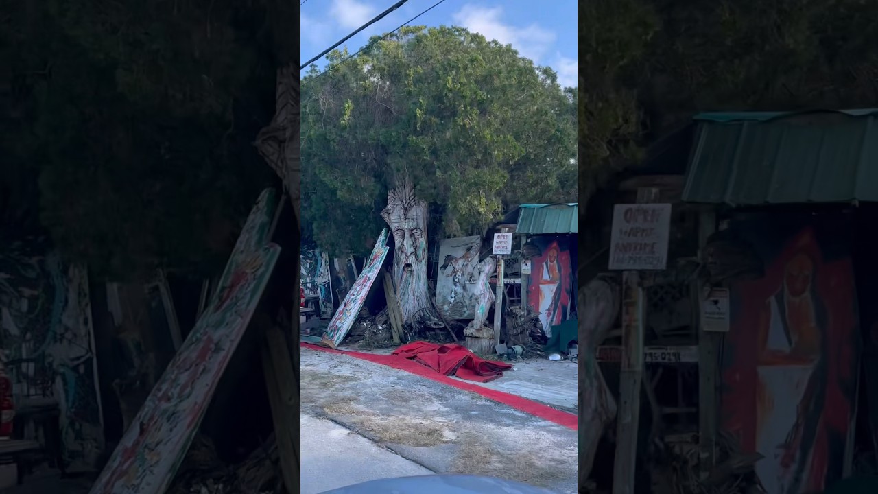 Проезжая через Эджвотер, Флорида, я увидел ВОТ ЭТО 😳 