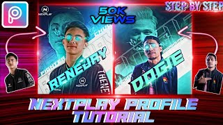 Gaming Profile/Nextplay Design Picsart Tutorial STEP BY STEP 2021 screenshot 3