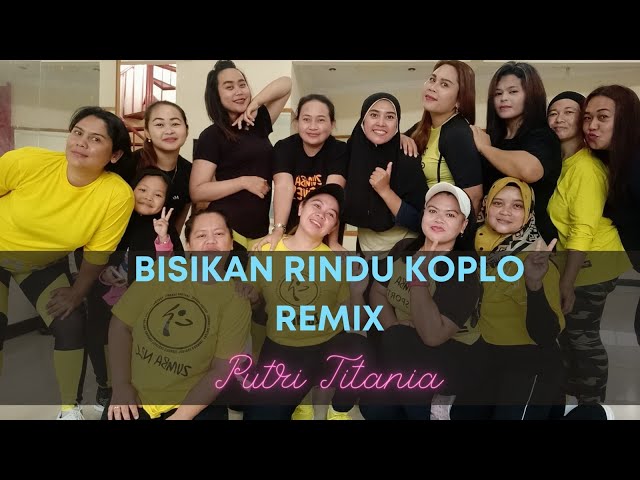 Bisikan Rindu Koplo Remix Jaipongan Cover by Putri Titania#Nhsc#senam pemula#kreasi#senam nhsc class=