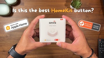 The Onvis HS2 Might be my Favorite HomeKit Button #Onvis #HomeKit