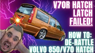 How To: Replace Your P80 Volvo 850 Or V70 Wagon Hatch Latch And Fix Pesky Rattles In The Process!