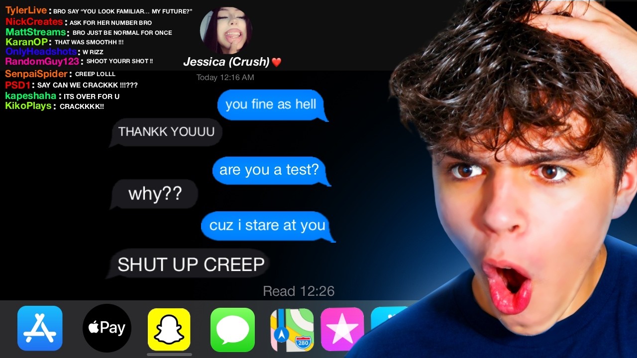 Viewers Help Me Rizz Girls on Snapchat