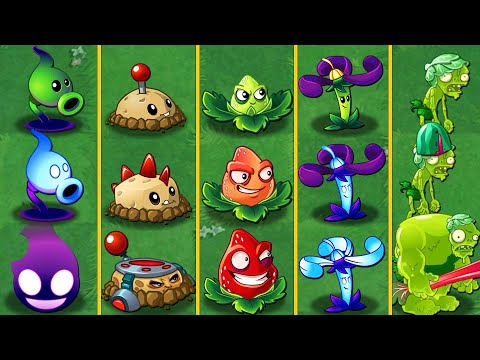 Pvz 2 Discovery - All Plants Evolution NOOB - PRO - HACKER p10