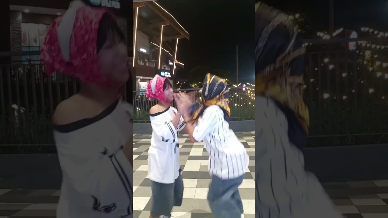 modelong charing by Dan and Jules with heber and me