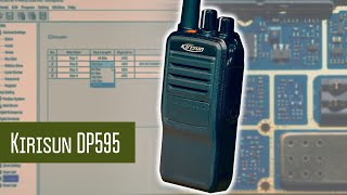 Kirisun DP595 Профессиональная радиостанция. IP67, супергетеродин, измерение мощности, разборка.
