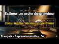 Le calcul express