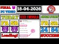 18/04/2026 Shillong Teer Common number Today || Shillong Teer Target Number Today