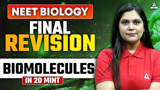 Biomolecules Class 11 Biology One Shot | FINAL REVISION | NEET 2024 | Garima Goel