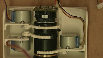Full manual lens with stepper motors