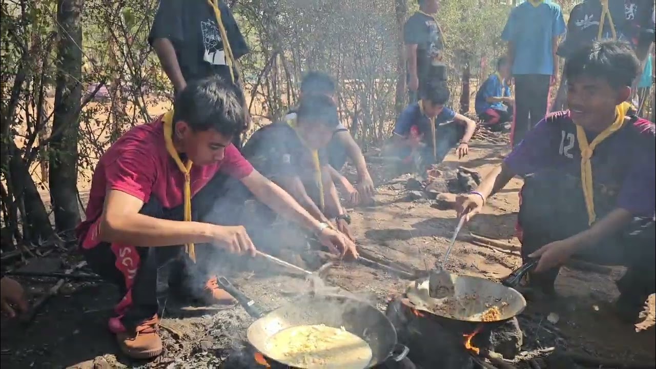 โรงเรียนคลองใหม่ สมุทรปราการ เข้าค่ายลูกเสืออนุสรณ์ศุภมาศ
