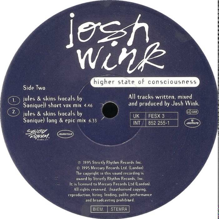 Josh Wink Higher State Of Consciousness