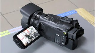 ZOOM TEST CANON LEGRIA HF G70 VIDEO 4K