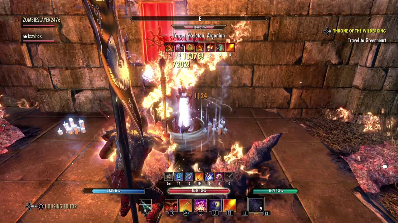 The Elder Scrolls Online: 42k mag dk with off balance