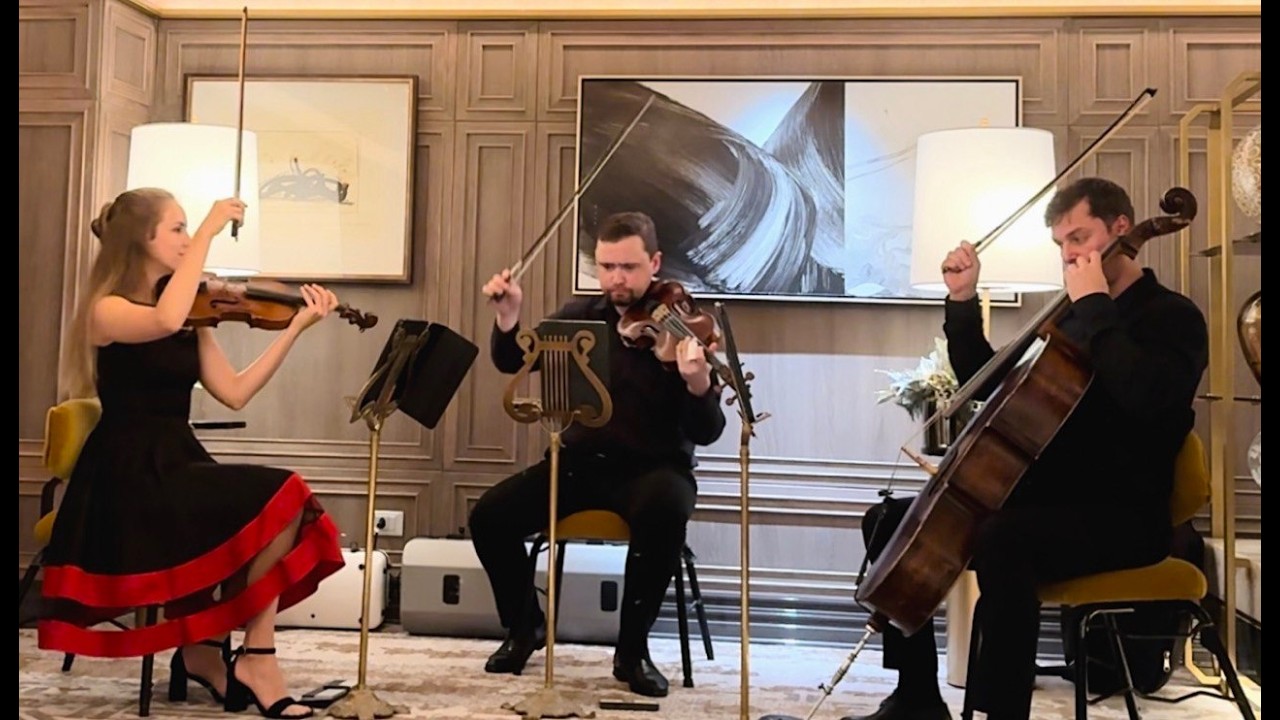 String Trio Primavera LIVE - YouTube