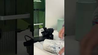 Engraving Tumblers with Xtool F1 #shorts